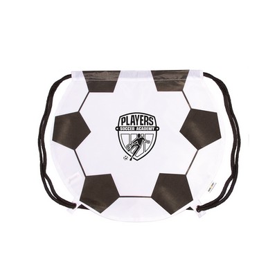 Soccer Drawstring Bag